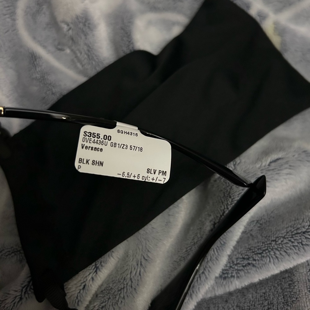 Versace Black Sunglasses with Gold Medusa Plaques - Picture 7 of 11
